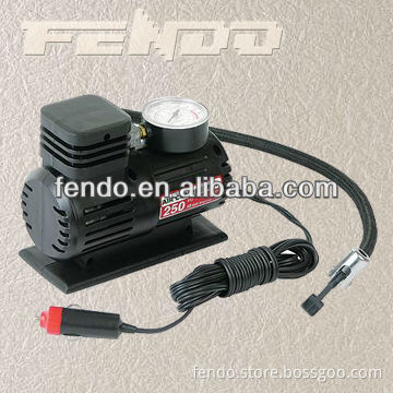 mini air compressor 12v with 250/300psi pressure gauge
